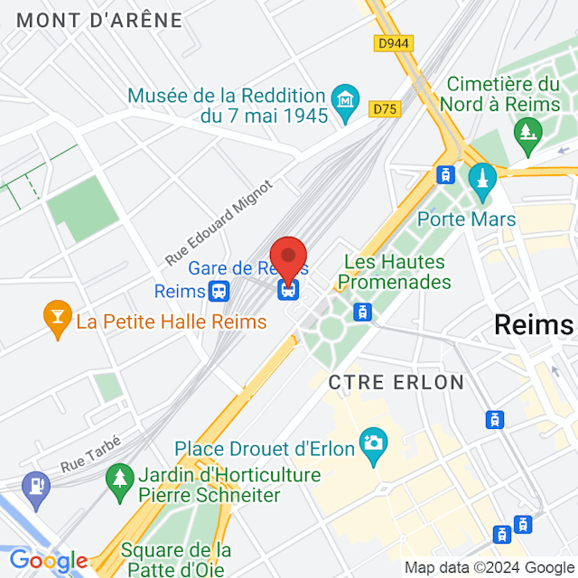 Reims map